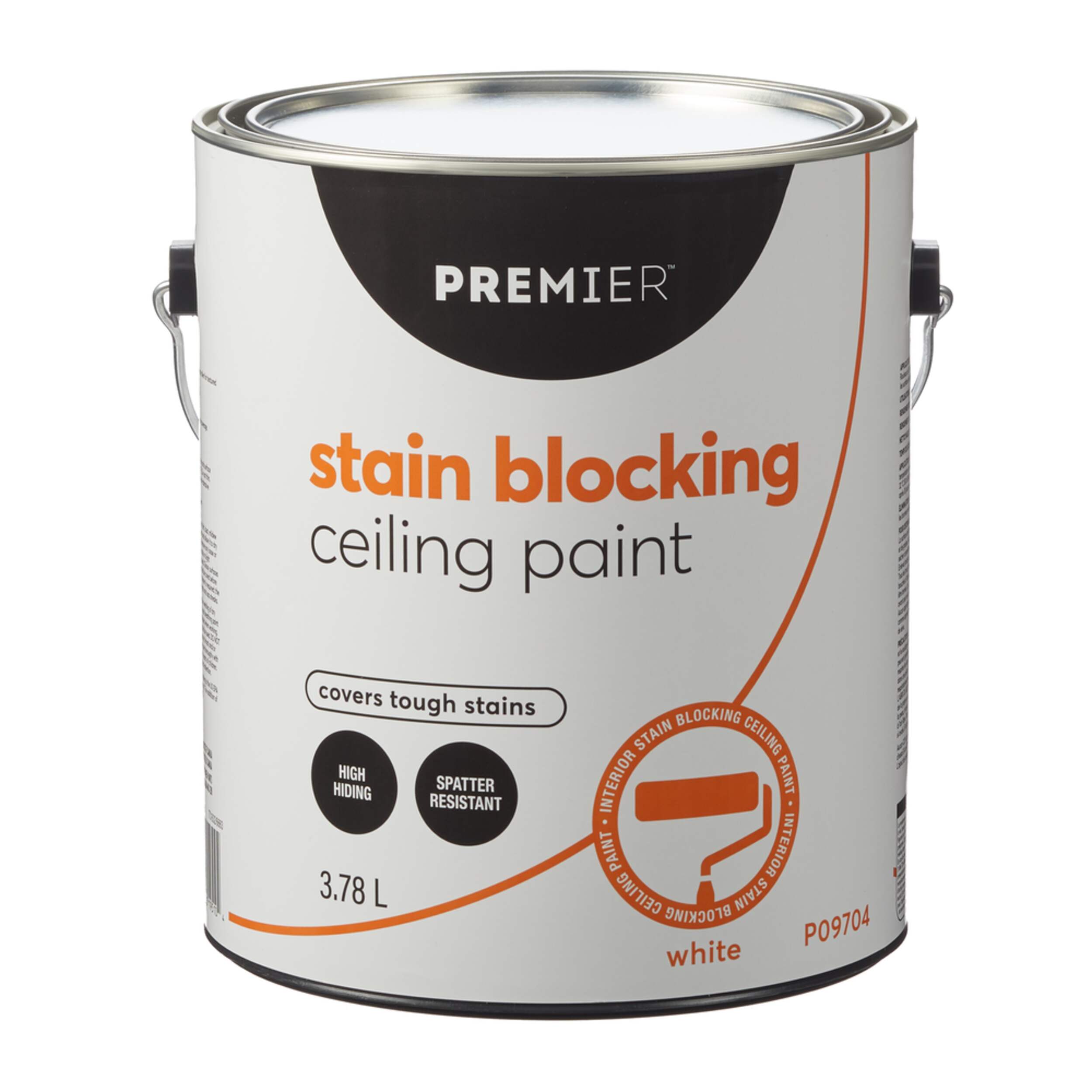Premier Stain Blocking Interior Ceiling Paint, White, 3.78-L/1-Gallon Front_Elevated