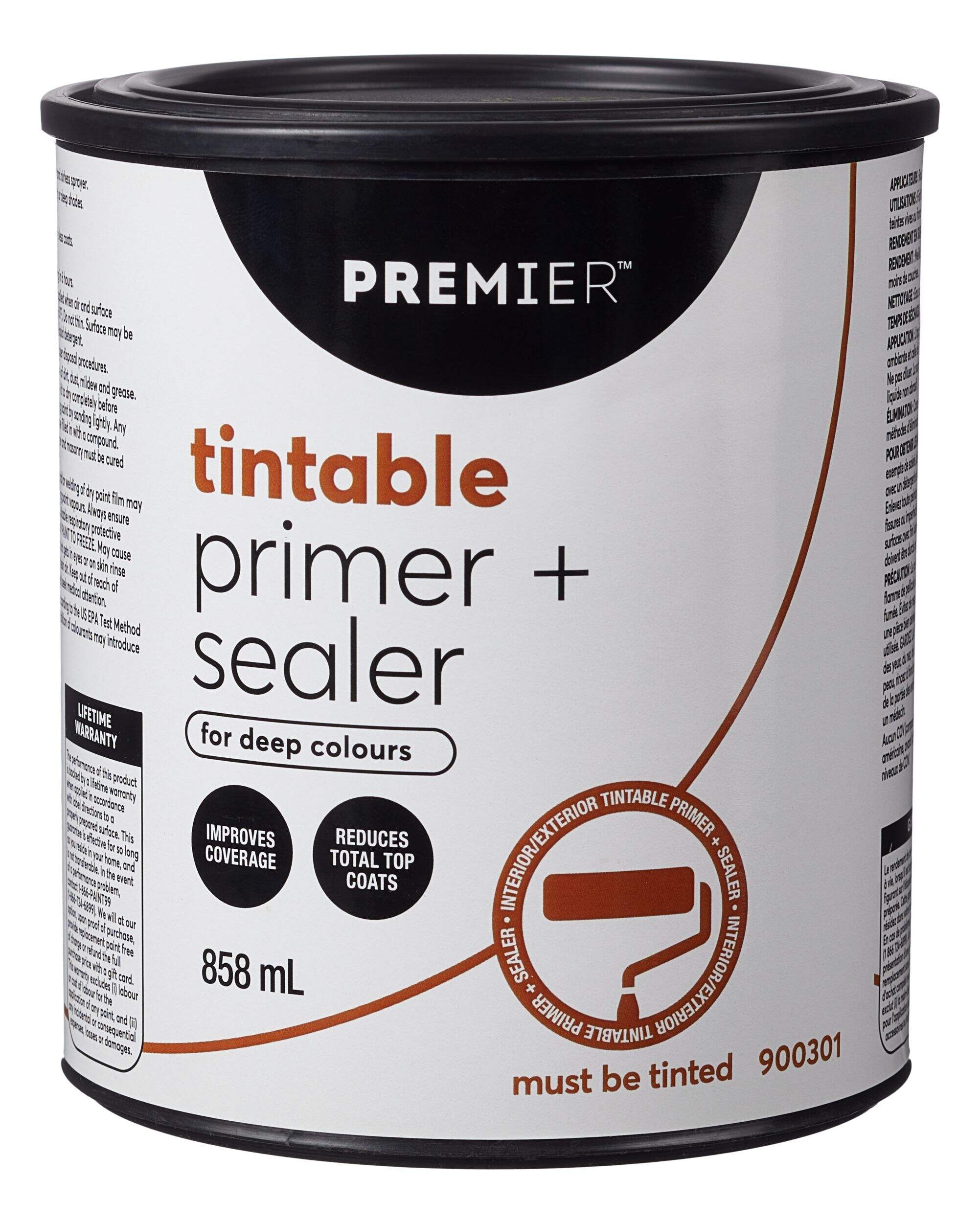 Premier Tintable Interior/Exterior Primer & Sealer For Deep Colours Front_Flat