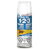 Zinsser® Bulls Eye 1-2-3® Water-Base Primer Aerosol, White, 397-g Front_Flat
