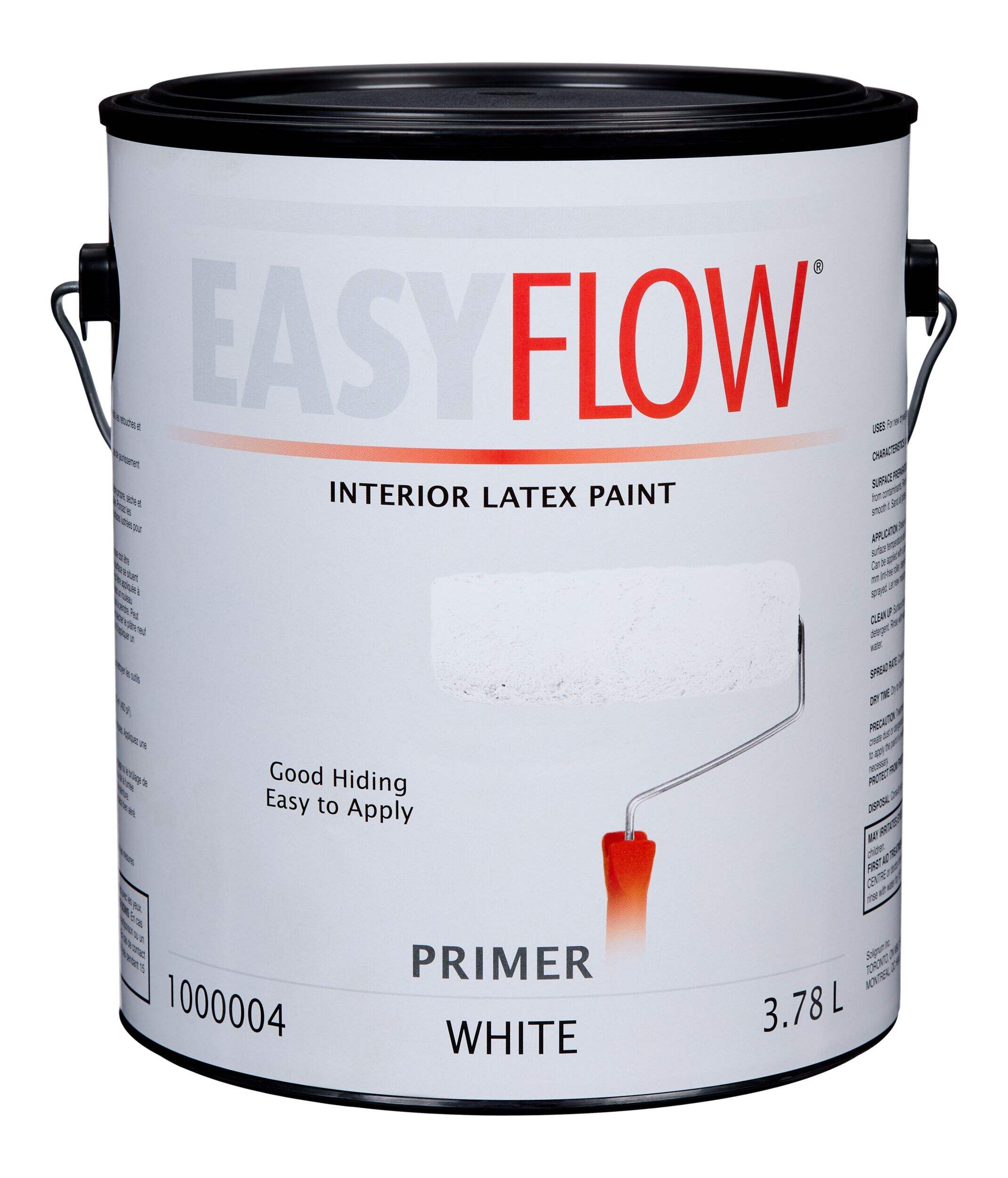 Interior Latex Paint Primer Sealer, White, 3.78-L/1-Gallon Front_Elevated