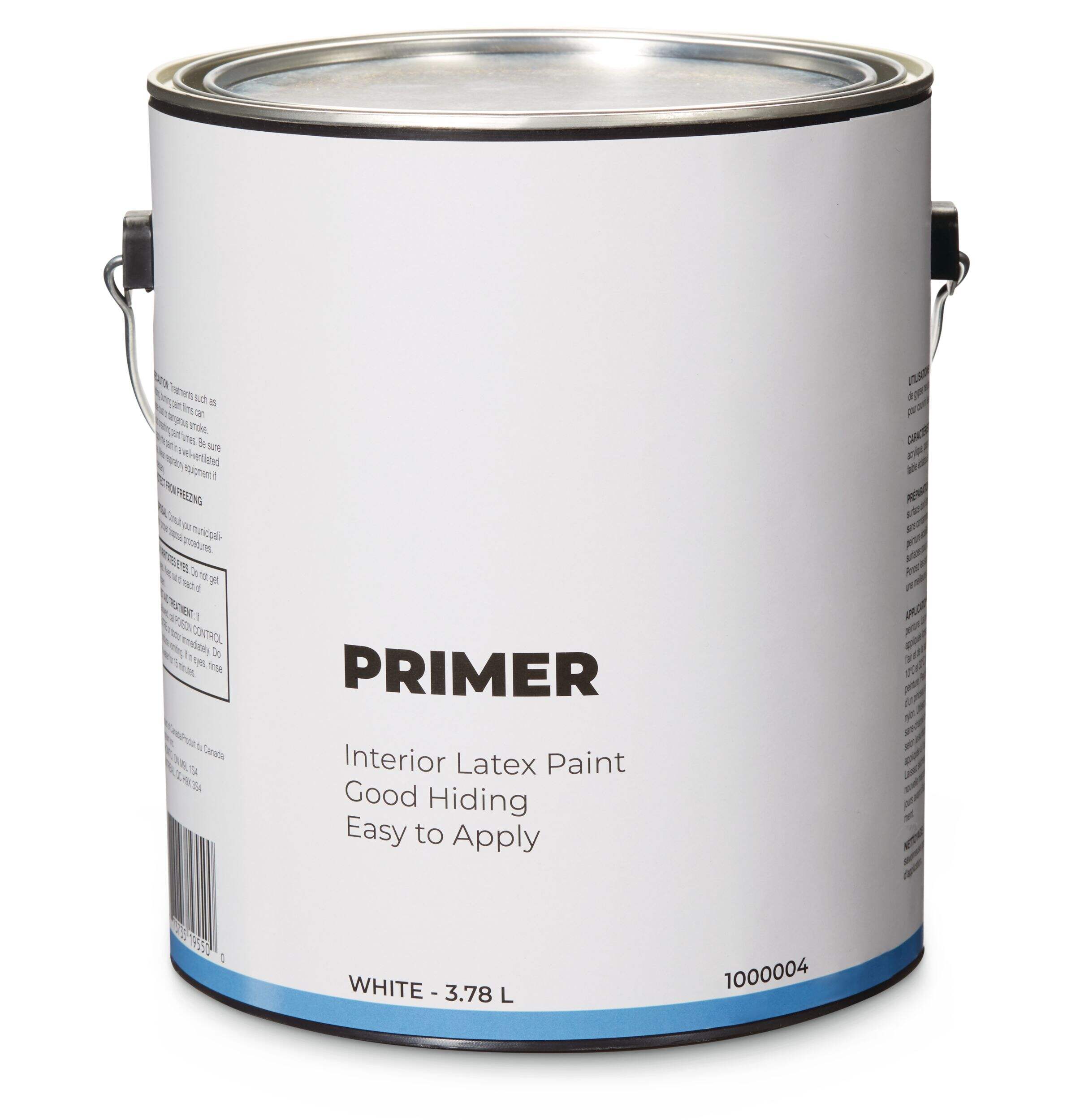 Interior Latex Paint Primer Sealer, White, 3.78-L/1-Gallon Front_Elevated