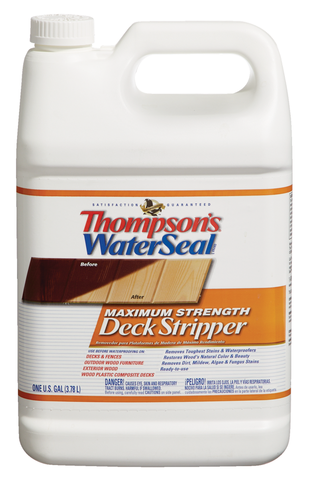 Thompson's® WaterSeal® Maximum Strength Wood Deck Stain Stripper, 3.78