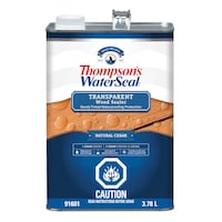 Thompson's® WaterSeal® Waterproofer Plus Exterior Tinted Wood Protector, 3.78-L/1-Gallon Front_Flat