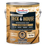 Teinture imperméabilisante pour terrasse et maison Thompson's WaterSeal, opaque, base à teinter, teinture à huile hybride, 3,54 L/1 gallon Front_Elevated