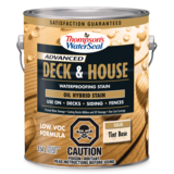 Thompson's® WaterSeal® Deck & House Waterproofing Stain, Solid Tint Base, Oil Hybrid Stain, 3.54-L Front_Elevated