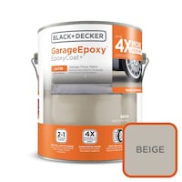 Black & Decker GarageEpoxy™ Garage Floor Coating Paint, Satin Front_Flat