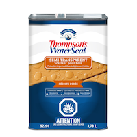 Thompson's WaterSeal® Semi-Transparent Exterior Wood Sealer & Waterproofer, Harvest Gold, 3.78-L/1-Gallon Front_Elevated