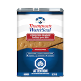 Scellant et imperméabilisant extérieur opaque pour bois Thompson's WaterSeal, moisson dorée, 3,78 L/1 gallon Front_Elevated