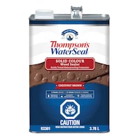Thompson's WaterSeal® Solid Wood Sealer & Waterproofer, Chestnut Brown, 3.78-L/1-Gallon Front_Elevated