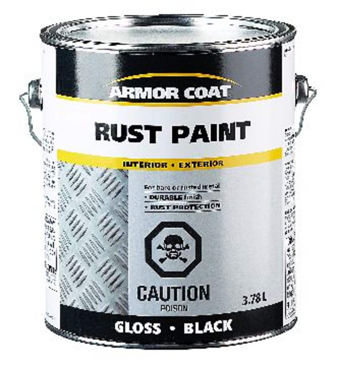Matte Black Rust Paint - 1 Gallon