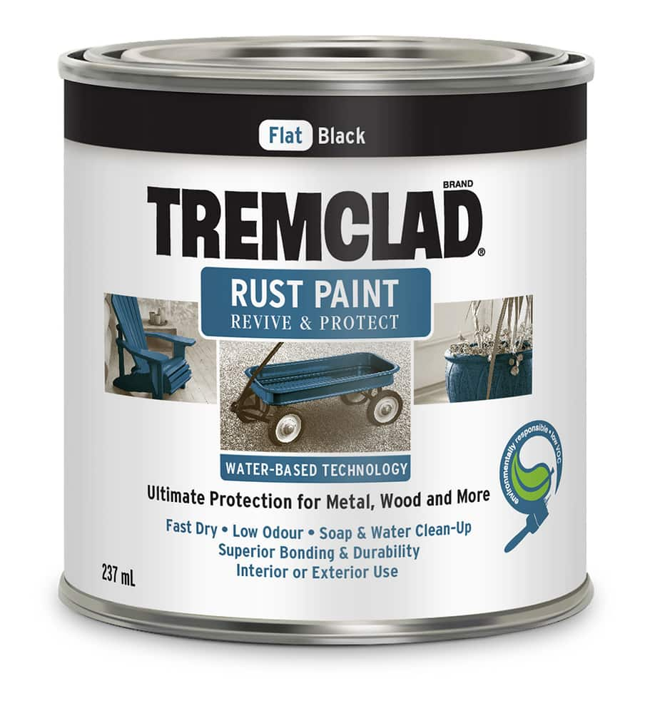 Tremclad® WaterBased Interior/Exterior Rust Paint, Revive & Protect