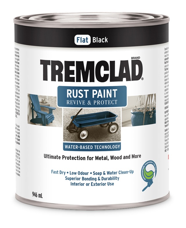 Tremclad WaterBased Rust Paint, 946mL Canadian Tire