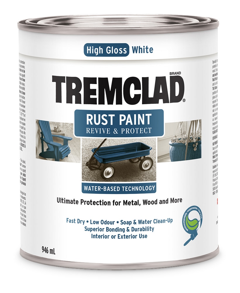 Peinture antirouille à base d'eau Tremclad, 946 mL Canadian Tire