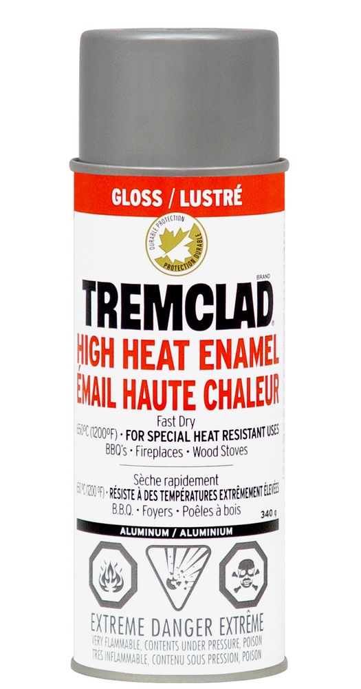 Tremclad High Heat Enamel Spray, Aluminum, 340g Canadian Tire