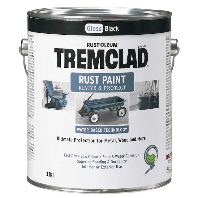 Tremclad WaterBased Rust Paint, 3.78L Canadian Tire