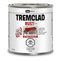 Tremclad® Oil-Based Rust Paint & Primer, Excellent Bonding & Coverage, 237-mL/0.25-qt Front_Elevated