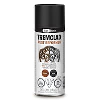 Tremclad® Rust Reformer Aerosol Spray Paint, Flat Black, 291-g