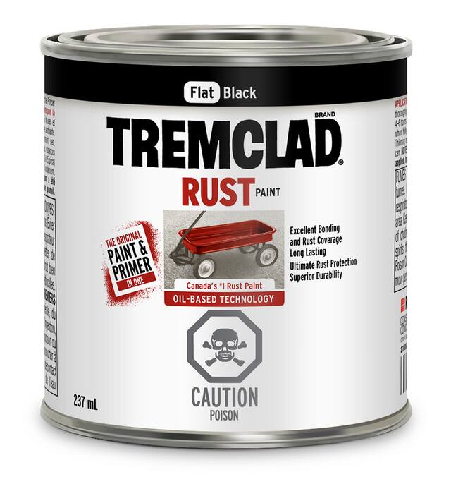 Tremclad® Oil-Based Rust Paint & Primer, Excellent Bonding & Coverage ...