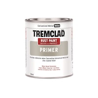 Apprêt antirouille TREMCLAD, restaurer et protéger, métal galvanisé blanc, 946 mL/1 pte