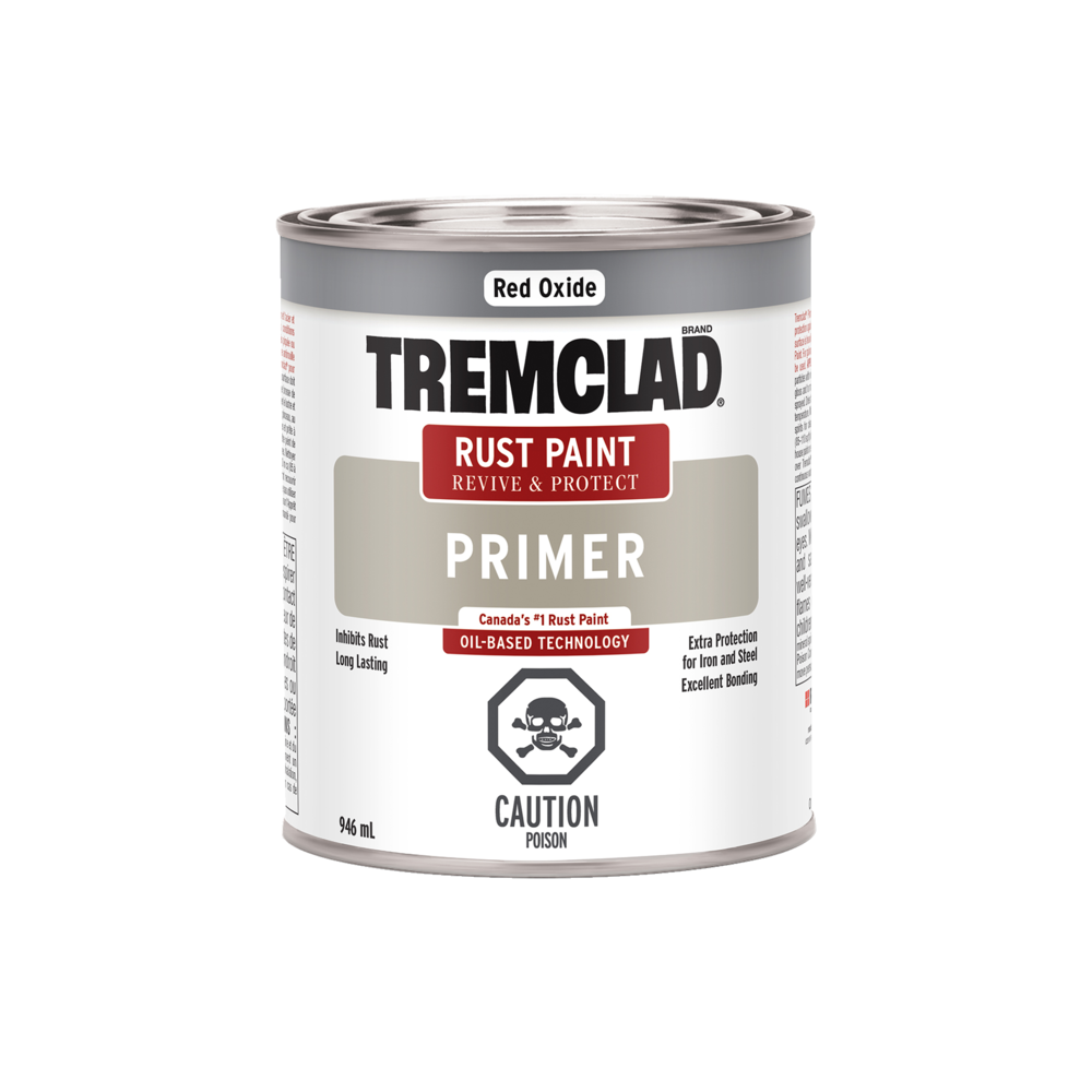 Tremclad® OilBased Rust Paint Primer, Revive & Protect, 946mL/1qt