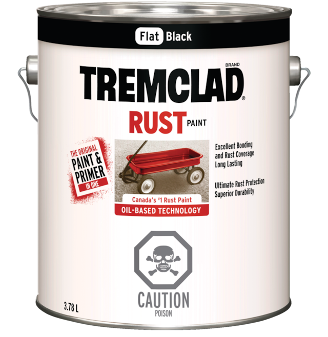 Tremclad® OilBased Rust Paint & Primer, 3.78L/1Gallon Canadian Tire
