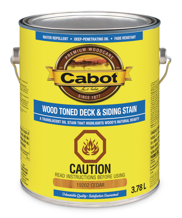 Cabot OilBased Wood Toned Deck & Siding Stain, 3.78L Canadian Tire