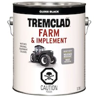 Tremclad Farm & Implement Weather-Resistant Paint, 3.7-L/1-Gallon Front_Flat