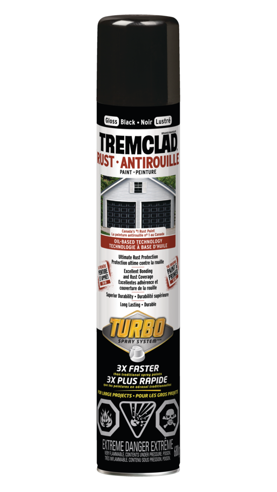 Tremclad Turbo Paint Spray System, Oil-Based, Rust Protection, 680-g