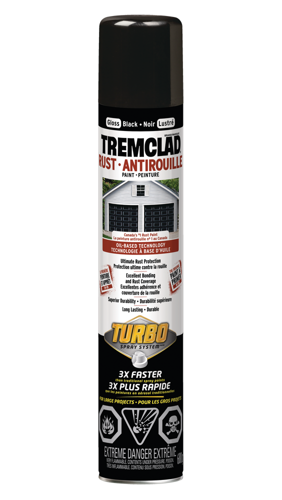 Tremclad Turbo Paint Spray System, OilBased, Rust Protection, 680g