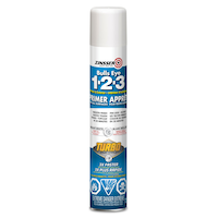 Bullseye 1-2-3® Turbo Specialty Primer Aerosol, Primer For All Surfaces, Bright White, 946-mL/1-qt Front_Flat