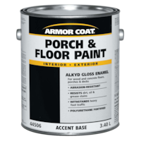 Armor Coat Interior/Exterior Alkyd Porch & Floor Paint, Accent Base, 3.4-L Front_Elevated