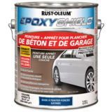 Peinture et apprêt pour béton et plancher de garage EpoxyShield, base foncée, 3,55 L Front_Elevated