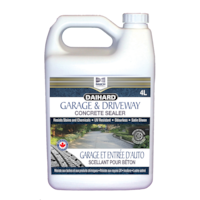 Scellant pour béton pour garage et entrée résistant aux rayons UV Daich, 3,7 L Front_Flat
