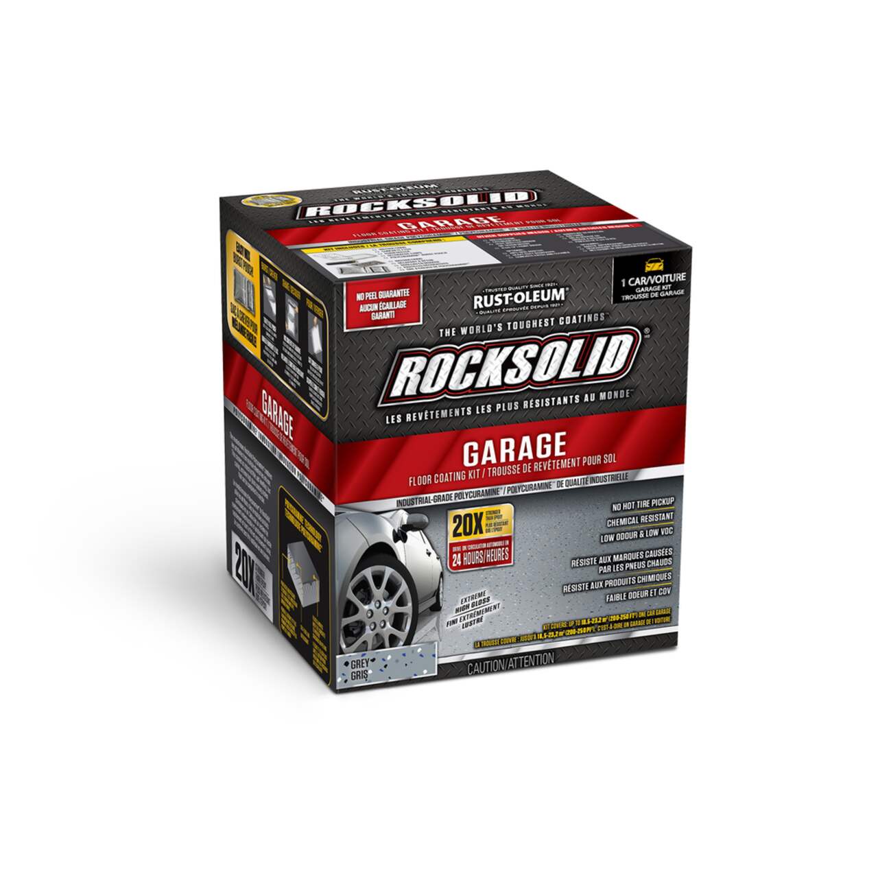 Rust Oleum RockSolid Garage Floor Coating Kit