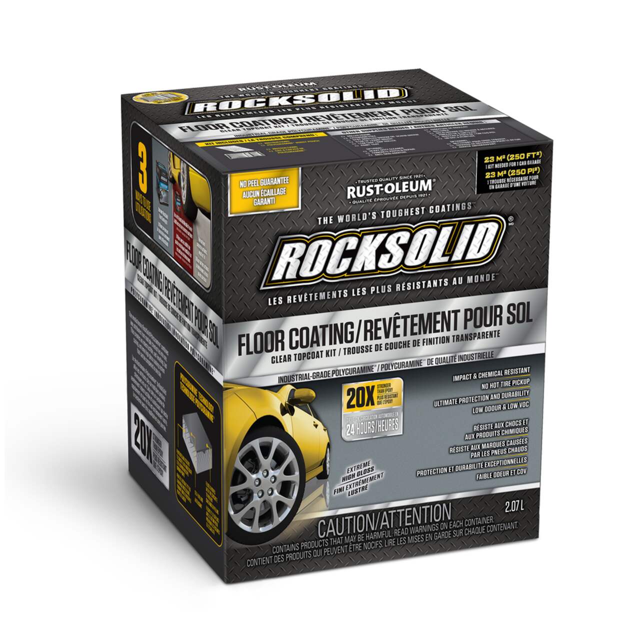 Rustoleum rock sale solid clear