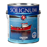 Solignum Marine Interior/Exterior Alkyd Enamel Paint, High-Gloss, Bright Yellow, 3.78-L/1-Gallon Front_Elevated