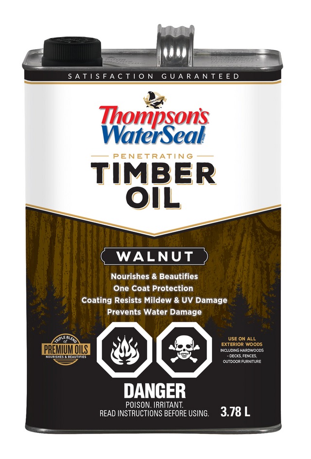 Thompson's® WaterSeal® Exterior Wood Timber Oil, 3.78L/1Gallon Canadian Tire