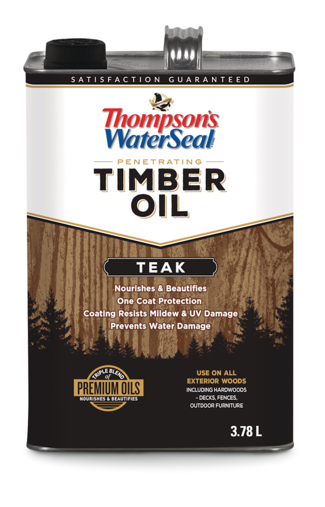 Thompson's® WaterSeal® Exterior Wood Timber Oil, 3.78L/1