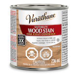 Varathane® Ultimate Oil-Based Interior Wood Stain, One Coat Coverage, 236-mL/0.25-qt Front_Flat