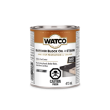 Watco® Butcher Block Oil & Stain, FDA Compliant, 473-mL Front_Flat