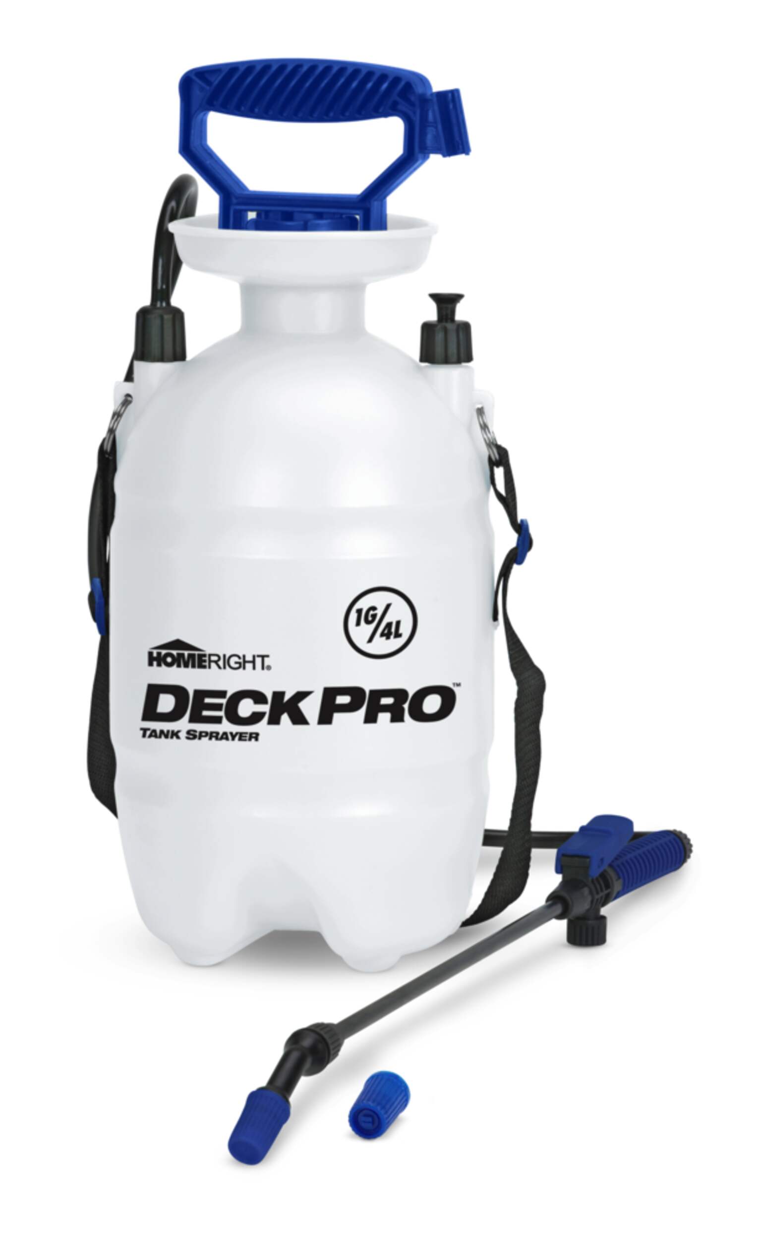 Pulvérisateur à peinture Wagner Deck Pro avec tuyau amovible, 3,78 L/1 gallon Composite_or_Mixed