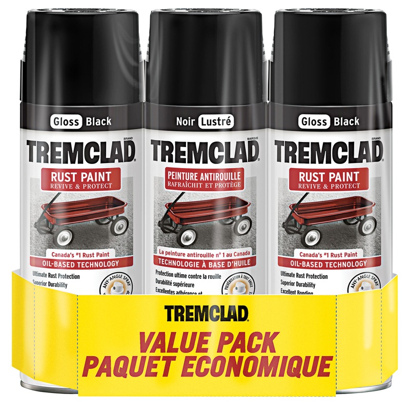 Tremclad Rust Paint Aerosol Can, 3Pk Canadian Tire