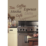 Applique murale Snap!, café, espresso Front_Flat