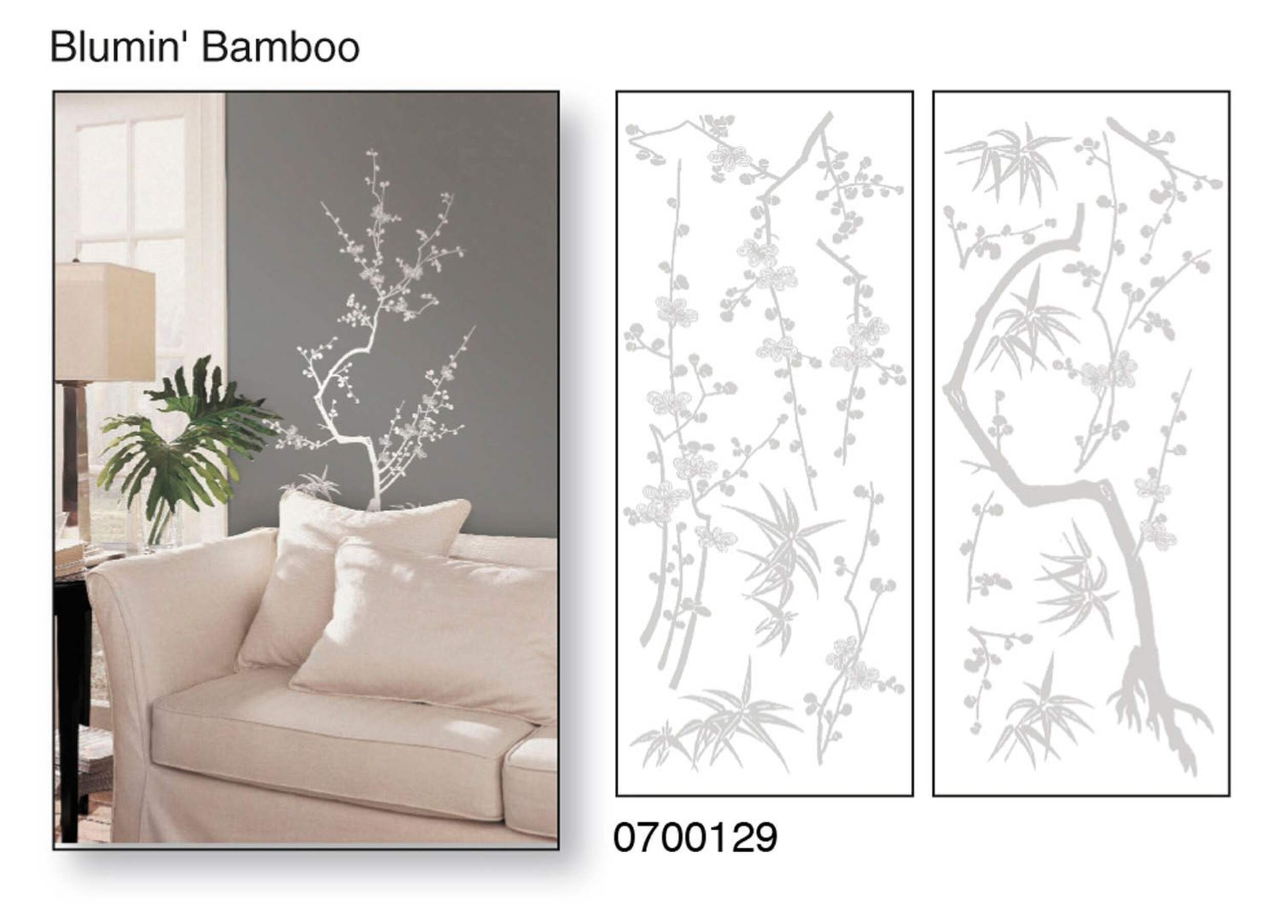 Snap! Instant Wall Art, Bloomin' Bamboo Front_Flat