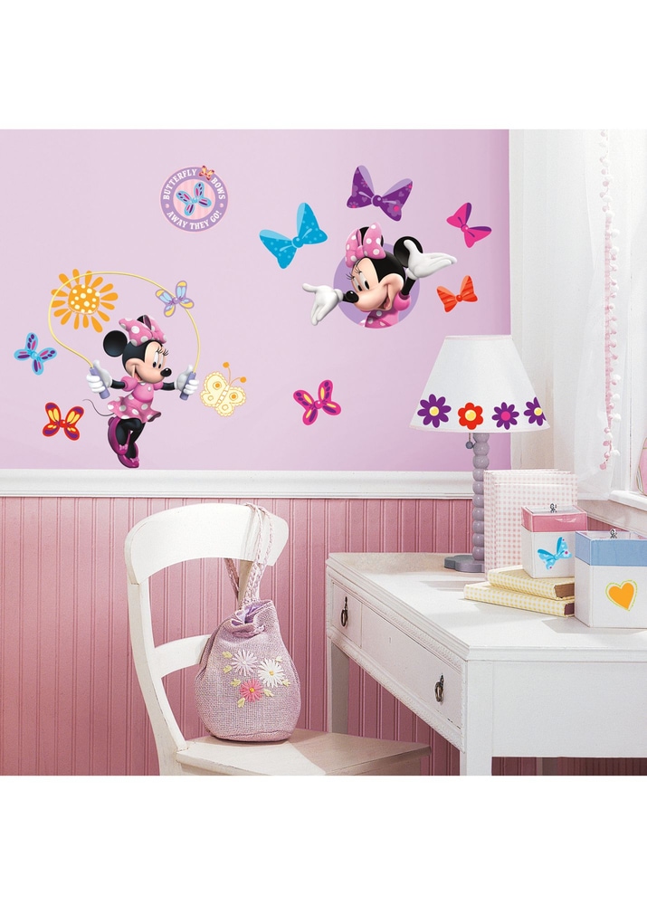 RoomMates Minnie Mouse Peel & Stick Wall Decals Canadian Tire