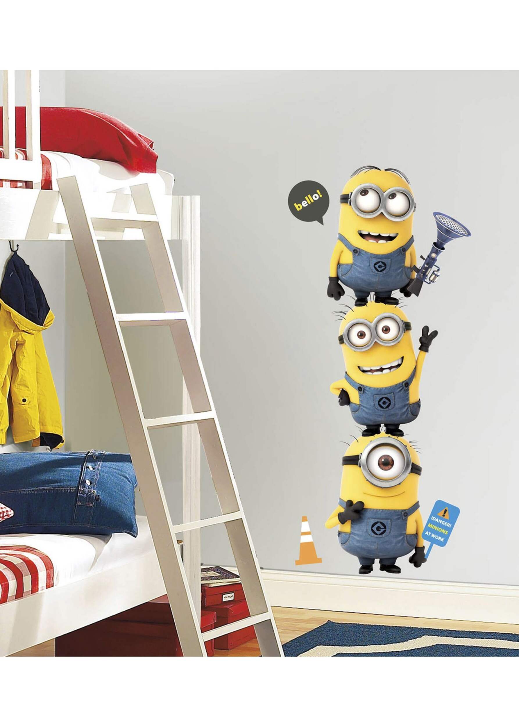 RoomMates Despicable Me 2 Giant Wall Decals Front_Flat