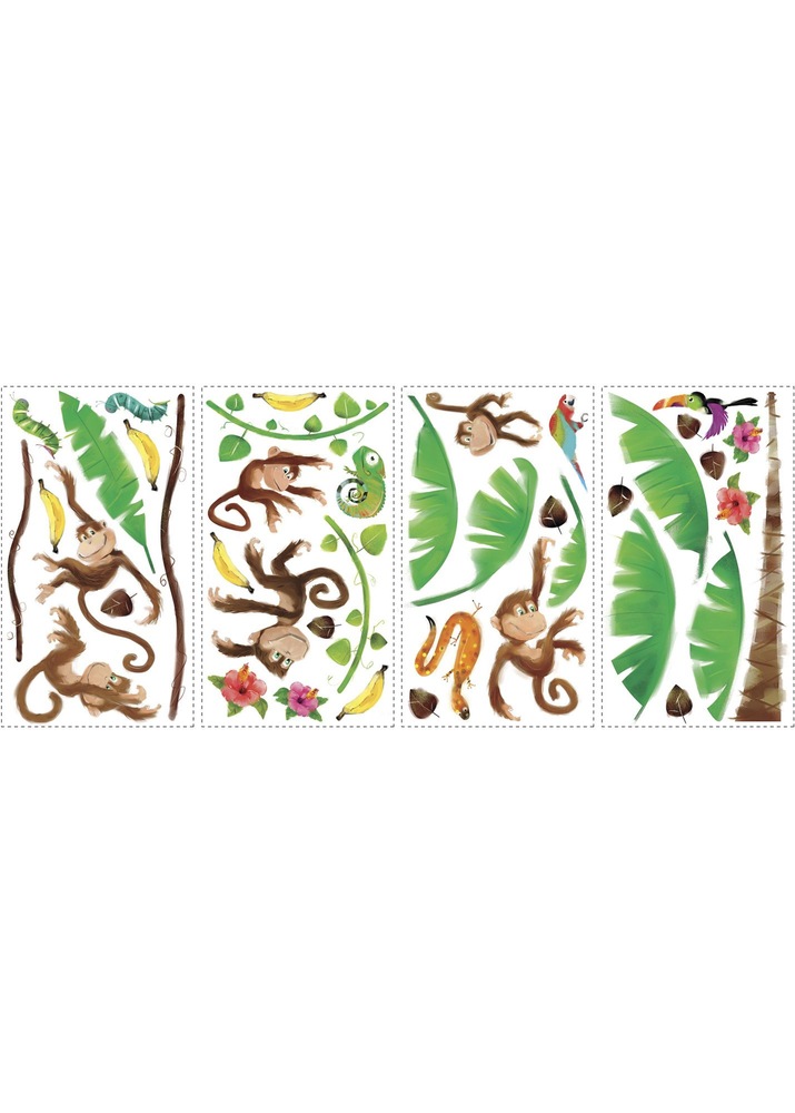 RoomMates Monkey Business Wall Decals Canadian Tire
