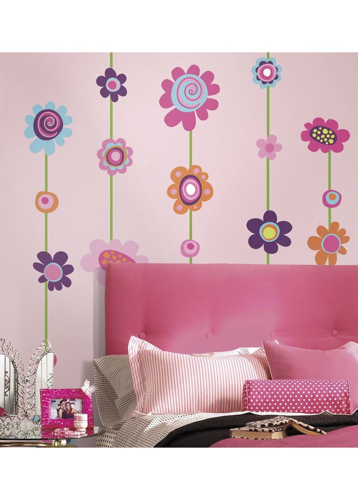 RoomMates Flower Giant Wall Decals Canadian Tire