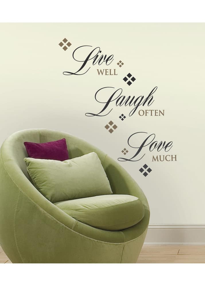 Roommates Live Love Laugh Wall Decals Canadian Tire