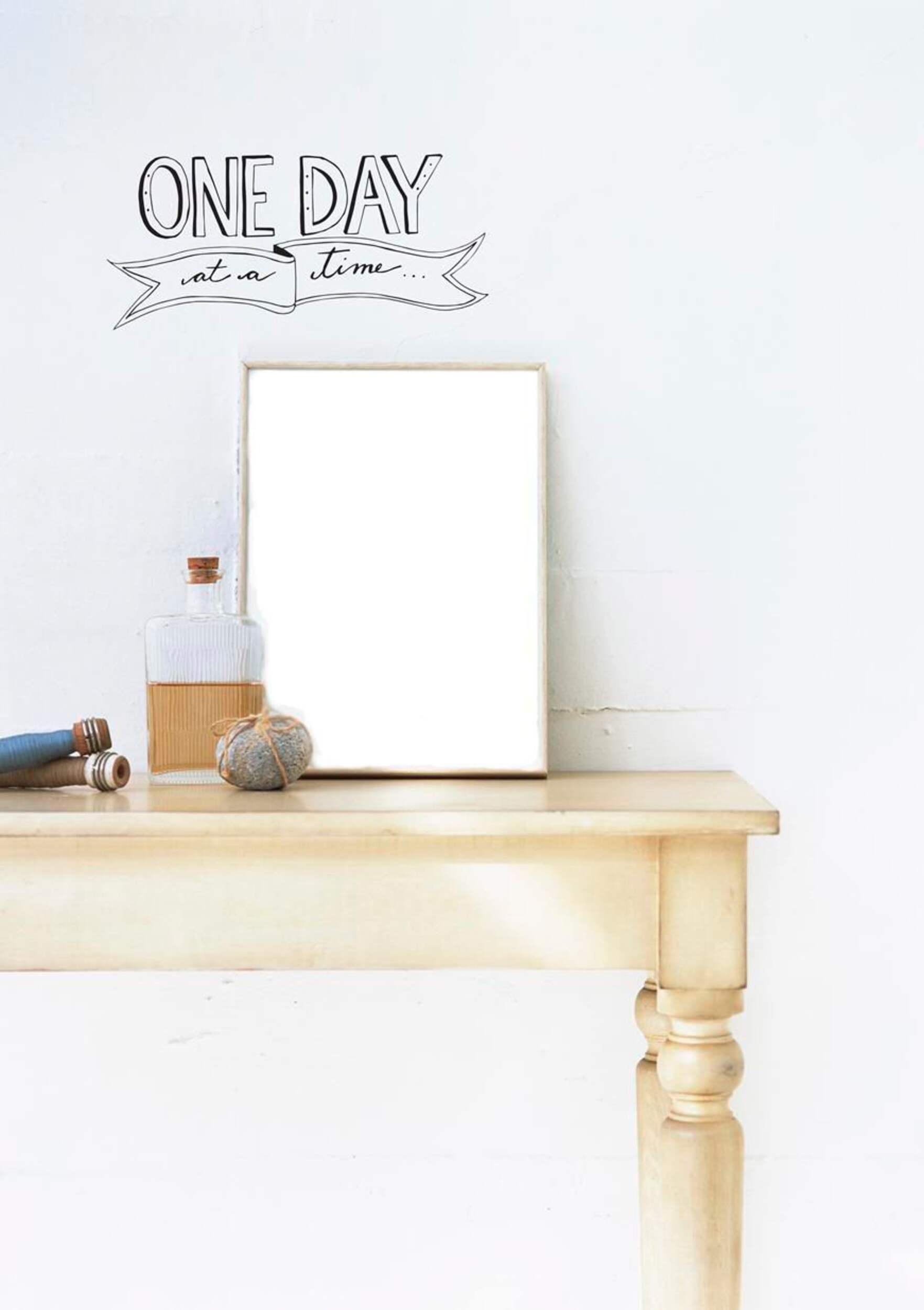 Décalcomanie murale CANVAS One Day Front_Flat